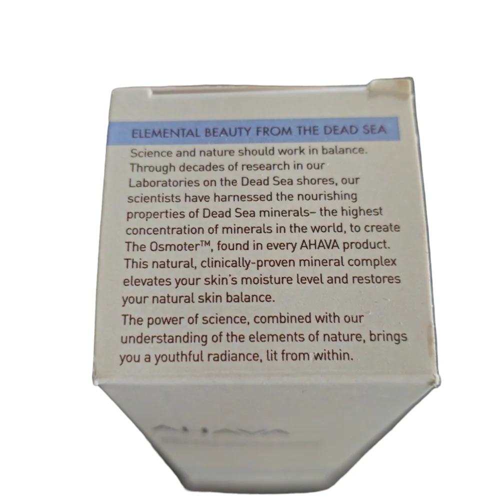 Ahava Mineral Toning Water New in‎ Box Skin Moisturizer 250 ML 8.5 FL O,